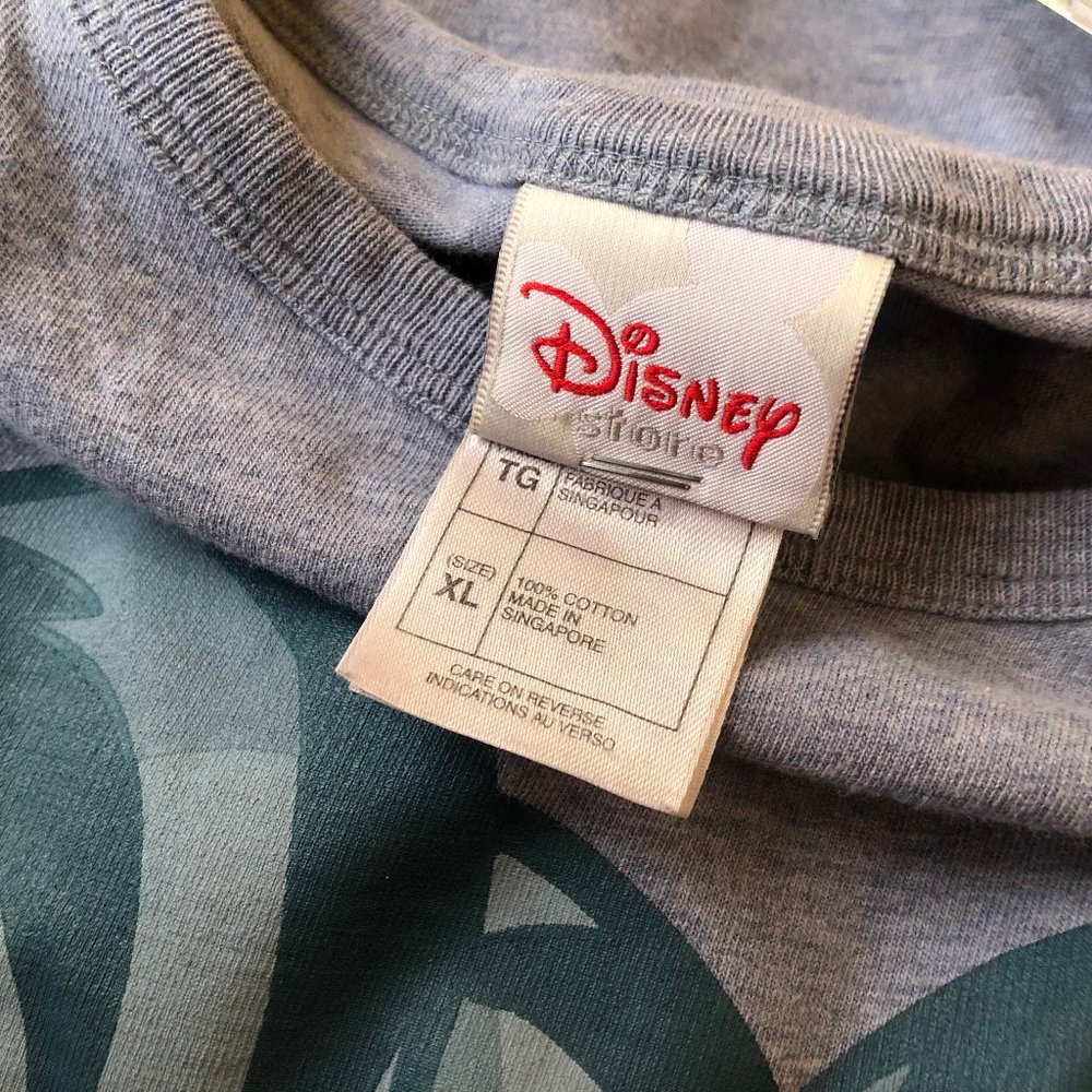 Disney Vintage Gray TIGGER Nightshirt Short Sleeves PJ Top Cotton - Picture 12 of 12